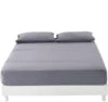 Wholesale Organic Cotton Queen Size Conductive Bed Sheets Kit Grounding for Earthing for Pain Relief Sleep Fitted & Flat Sheets